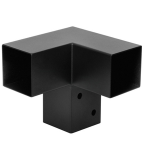 Obrázok ku produktu Spojka Y 102x206x206x2 PLY100 trámová čierna