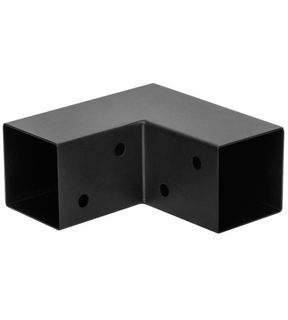 Obrázok ku produktu Spojka L 72x165x165x1,5 PLL70 trámová čierna