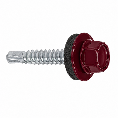 Zväčšený obrázok ku produktu Sam. 4,8x19 WF TEX 3mm + EPDM RAL 3005 vínovo červená