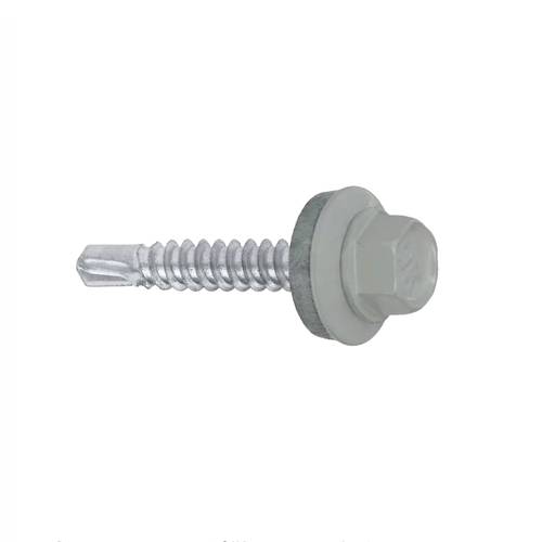 Zväčšený obrázok ku produktu Sam. 4,8x19 WF TEX 3mm + EPDM RAL 9006 biely hliník
