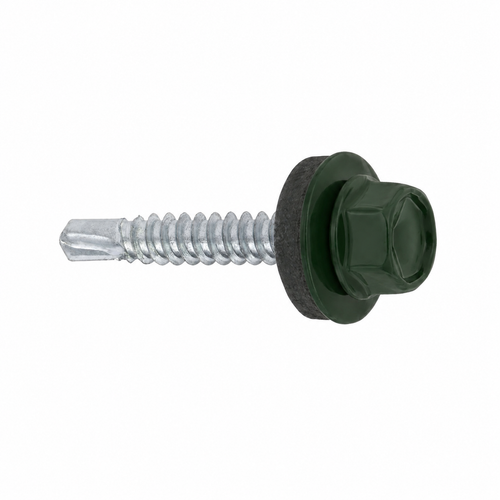 Zväčšený obrázok ku produktu Sam. 4,8x19 WF TEX 3mm + EPDM RAL 6020 chrómovo zelená