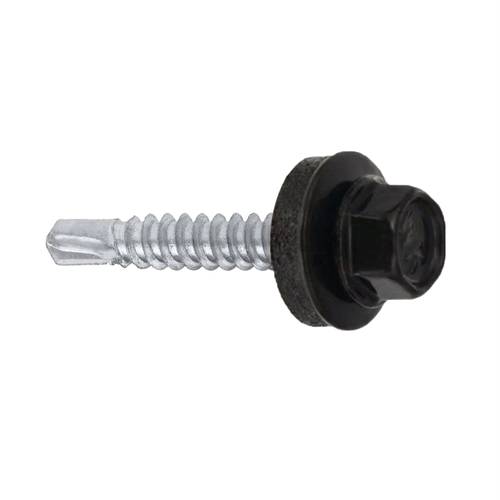 Zväčšený obrázok ku produktu Sam. 4,8x35 WF TEX 3mm + EPDM RAL 9005 čierna