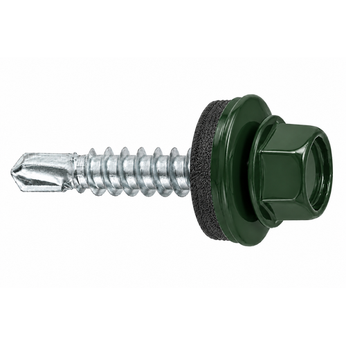 Zväčšený obrázok ku produktu Sam. 5,5x25 WF TEX 5mm + EPDM RAL 6020 chrómovo zelená
