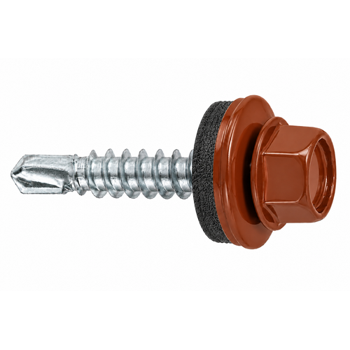 Zväčšený obrázok ku produktu Sam. 5,5x25 WF TEX 5mm + EPDM RAL 8004 medená hnedá