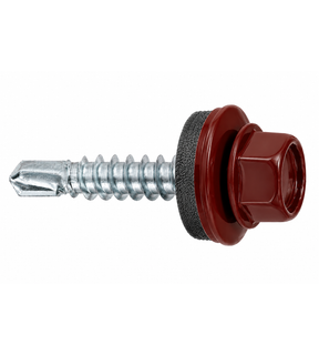 Obrázok ku produktu Sam. 5,5x25 WF TEX 5mm + EPDM RAL 3009 hrdzavo červená