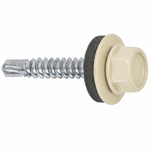 Zväčšený obrázok ku produktu Sam. 4,8x19 WF TEX 3mm + EPDM RAL 1015 slonová kosť svetlá