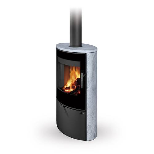 Zväčšený obrázok ku produktu Krbové kachle SONE G kameň serpentino, ROMOTOP