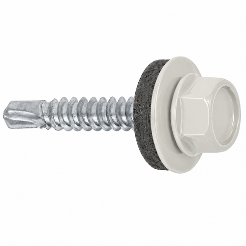 Zväčšený obrázok ku produktu Sam. 4,8x25 WF TEX 3mm + EPDM RAL 9002 šedo biela