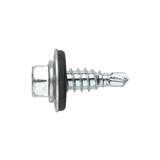Obrázok ku produktu Samorezka 4,8x19 DIN 7504K RE+EPDM16 Zn reduk.vrták