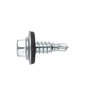 Obrázok ku produktu Samorezka 4,8x19 DIN 7504K RE+EPDM16 Zn reduk.vrták