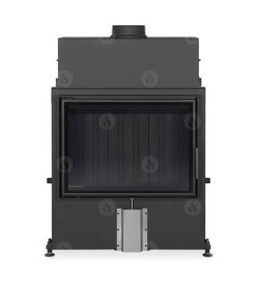 Obrázok ku produktu Krbová vložka IMPRESSION 2G 80.60.01 s čiernou spaľovacou komorou, otváraním dvierok do strany a dvojitým presklením, ROMOTOP