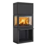 Obrázok ku produktu Liatinové krbové kachle F 520 HT BP, čierny lak, JOTUL