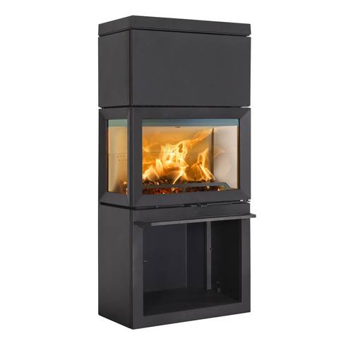 Zväčšený obrázok ku produktu Liatinové krbové kachle F 520 HT BP, čierny lak, JOTUL